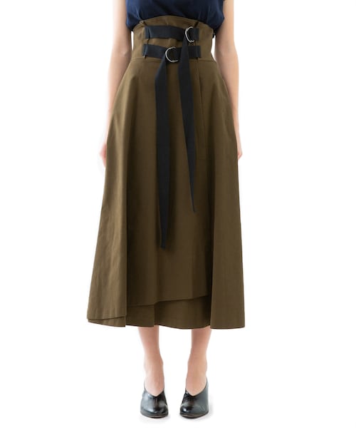 Ameri（アメリ）の「別注ダブルテープベルトスカート（）」 - WEAR 
