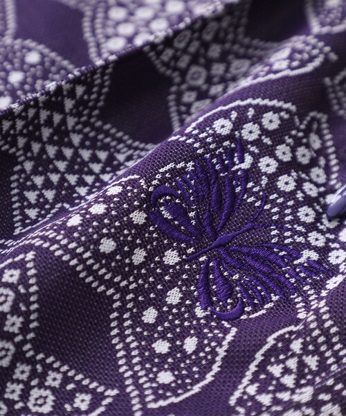 Needles（ニードルス）の「トラックパンツ（パンツ・メンズ・RED/PPL・XS/S/M/MODEL:177cm SIZE:M）」の6枚目の写真