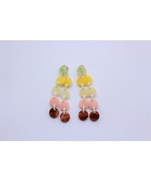 Handmade | 9 series pierce　mulchcolor(ピアス（両耳用）)