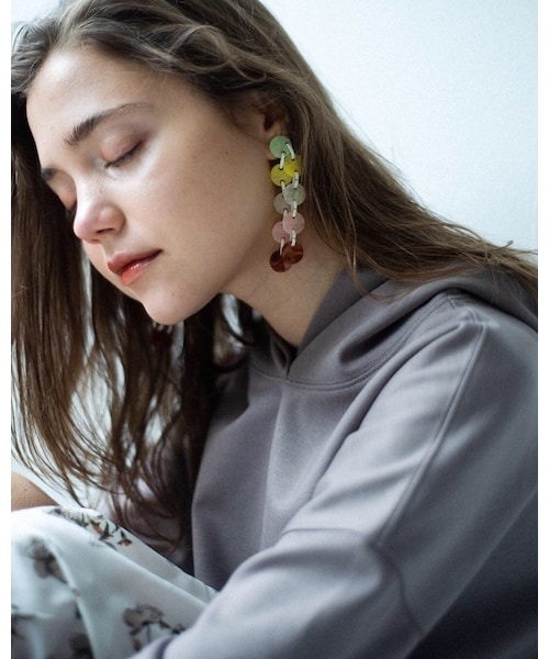 Handmade(ハンドメイド)の「9 series pierce mulchcolor(ピアス(両耳用)・レディース・その他)」の5枚目の写真