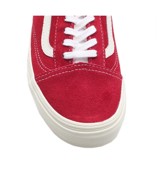 VANS(バンズ)の「OLD SKOOL(シューズ・レディース・RED・40)」の4枚目の写真
