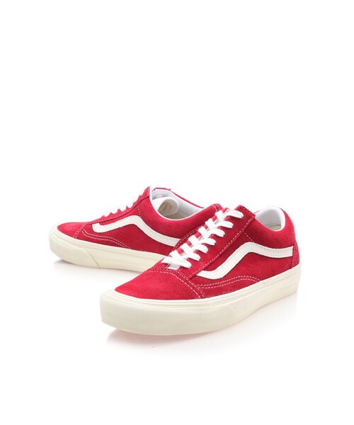 VANS(バンズ)の「OLD SKOOL(シューズ・レディース・RED・40)」の2枚目の写真