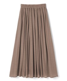 GRL | ウエストギャザー楊柳スラブマキシスカート(スカート)