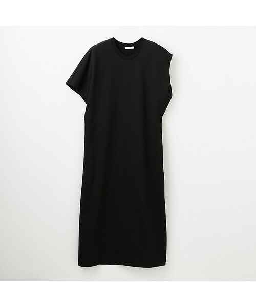 LOVELESS（ラブレス）の「【MMA】WOMEN 別注ギザシルキー天竺ドレス AT19S-LN10G01（ワンピース・レディース・ホワイト/ブラック・1）」の2枚目の写真