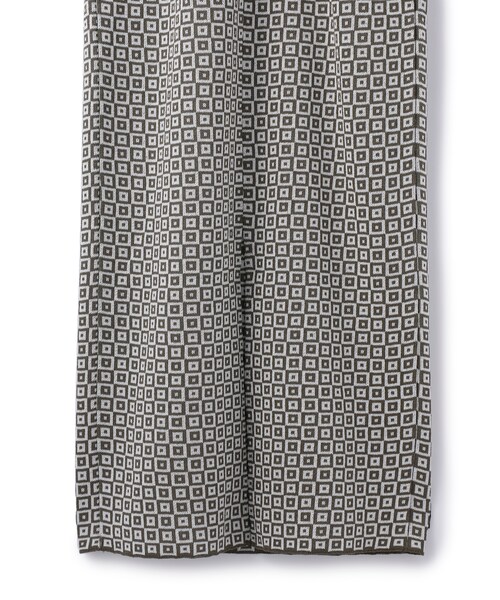 TAN（タン）の「タイルジャガードワンピース（ワンピース/ドレス・レディース・BLK/GRN）」の6枚目の写真