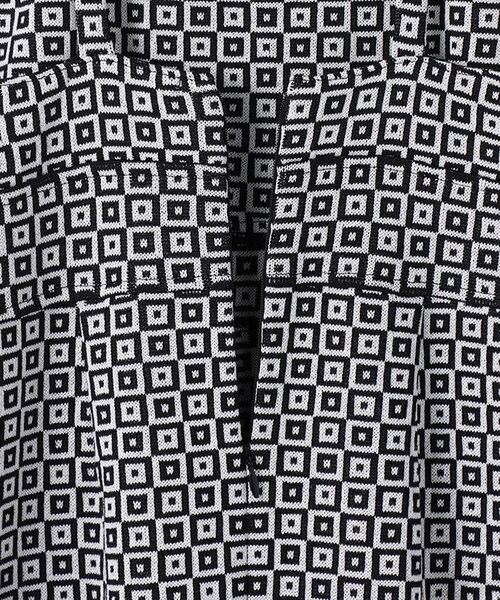 TAN（タン）の「タイルジャガードワンピース（ワンピース/ドレス・レディース・BLK/GRN）」の13枚目の写真