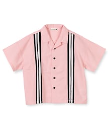 BRANSHES | ライン切り替え半袖シャツ(シャツ/ブラウス)