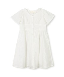 BRANSHES | カットワーク総レース半袖ワンピース(ワンピース)
