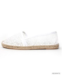 RANDA | ★予約★フラワーレースエスパドリーユ/KS3347[0430](その他)