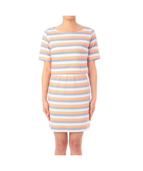 OZOC（オゾック）の「ボーダーデザインセットアップ（その他ワンピース・レディース・オレンジ系/レッド系/ネイビー系・M）」の11枚目の写真