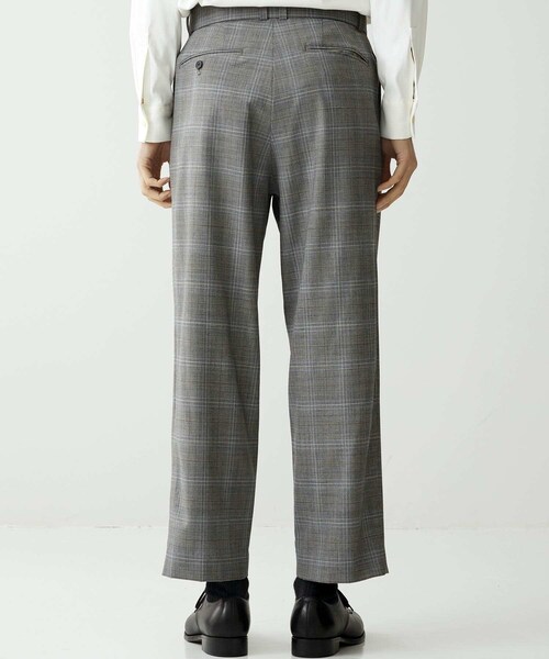 STUDIOUS（ステュディオス）の「ベルテッドワイドテーパード（パンツ・メンズ・GRY・1/表記(cm)）」の5枚目の写真