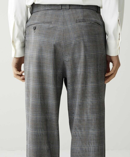 STUDIOUS（ステュディオス）の「ベルテッドワイドテーパード（パンツ・メンズ・GRY・1/表記(cm)）」の7枚目の写真