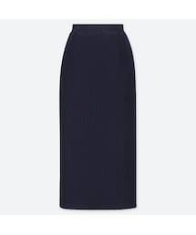 UNIQLO | リブタイトロングスカート（丈短め71～75cm）(スカート)