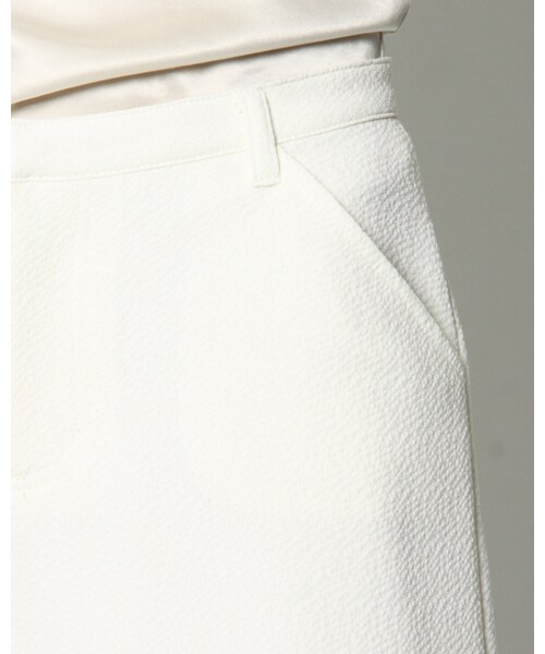 VICKY（ビッキー）の「ドビークロスショートパンツ（パンツ・レディース・ホワイト/ブラック・SS/S/M）」の5枚目の写真