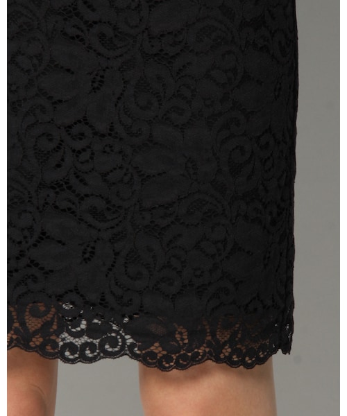 VICKY（ビッキー）の「レーススカート（スカート・レディース・ホワイト/ブラック・S/M）」の6枚目の写真