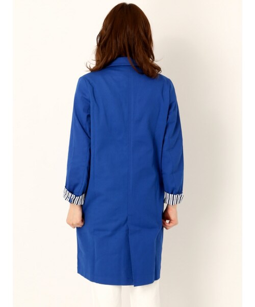 NOMINE（ノミネ）の「チェスターJK（ジャケット/アウター・レディース・offwhite/black/blue・F）」の7枚目の写真