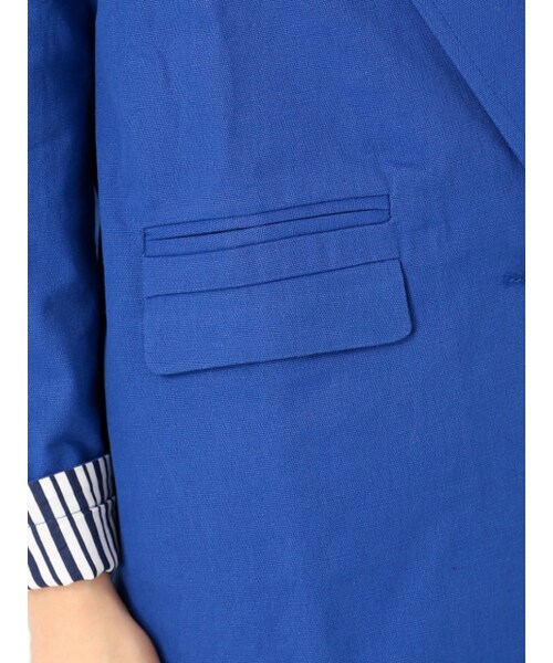 NOMINE（ノミネ）の「チェスターJK（ジャケット/アウター・レディース・offwhite/black/blue・F）」の12枚目の写真