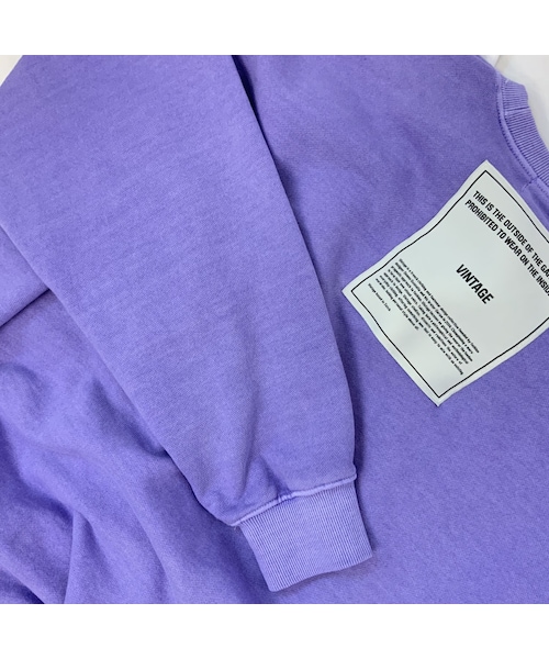 no brand（ノーブランド）の「vintage label（スウェット・レディース・その他）」の7枚目の写真