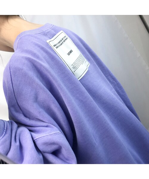 no brand（ノーブランド）の「vintage label（スウェット・レディース・その他）」の3枚目の写真