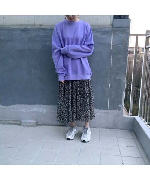 no brand（ノーブランド）の「flower long SK（スカート・レディース・その他）」の4枚目の写真