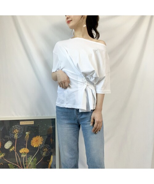 no brand（ノーブランド）の「waist sharp T（Tシャツ/カットソー・レディース・その他）」の7枚目の写真