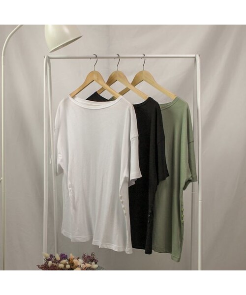 no brand（ノーブランド）の「waist sharp T（Tシャツ/カットソー・レディース・その他）」の10枚目の写真