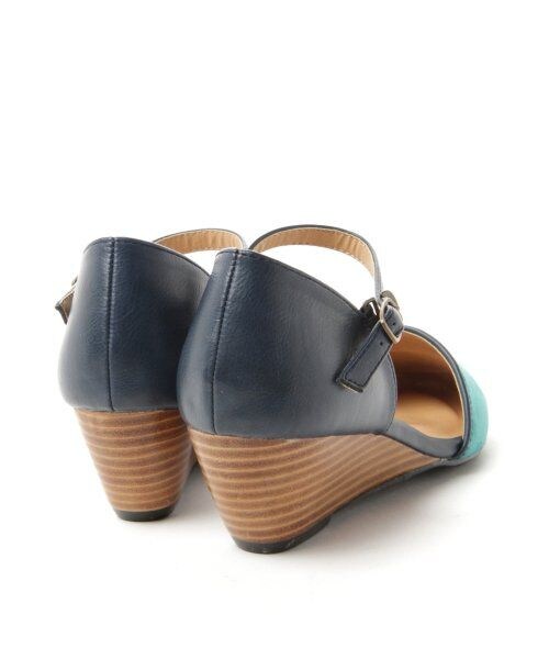 GLOBAL WORK(グローバルワーク)の「【一部店舗限定】セパレートウエッジ(シューズ・レディース・ホワイト05/ブラック09/グレー10/グリーン75・S(22-22.5cm)/M(23-23.5cm)/L(24-24.5cm))」の8枚目の写真