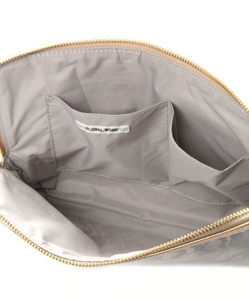 GLOBAL WORK（グローバルワーク）の「レースＰＶＣクラッチ（バッグ・レディース・ブラック09/ピンク22/ブルー85・ONE SIZE）」の6枚目の写真