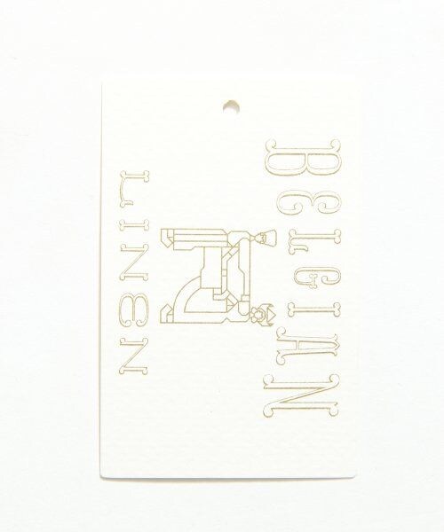 GLOBAL WORK(グローバルワーク)の「ベルギーリネンパンツ(パンツ・レディース・ブラック09/ブルー84/ストライプ87・S/M/L)」の13枚目の写真