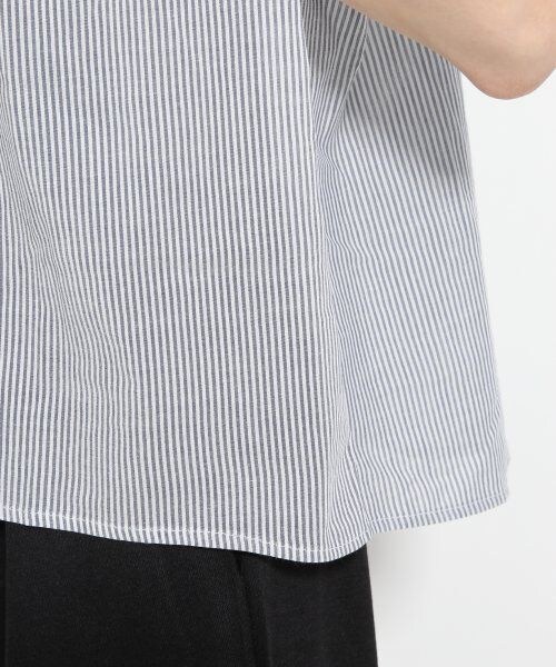 GLOBAL WORK(グローバルワーク)の「【WEB限定先行予約】ビジュースキッパー半袖(トップス・レディース・ホワイト06/ストライプ82/ネイビー88・S/M/L)」の11枚目の写真
