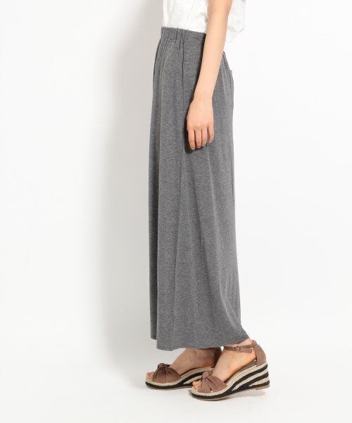 GLOBAL WORK（グローバルワーク）の「リネンコンカットマキシスカート（スカート・レディース・ブラック09/ボーダー15/グレー18・Ｓ/Ｍ/Ｌ）」の7枚目の写真