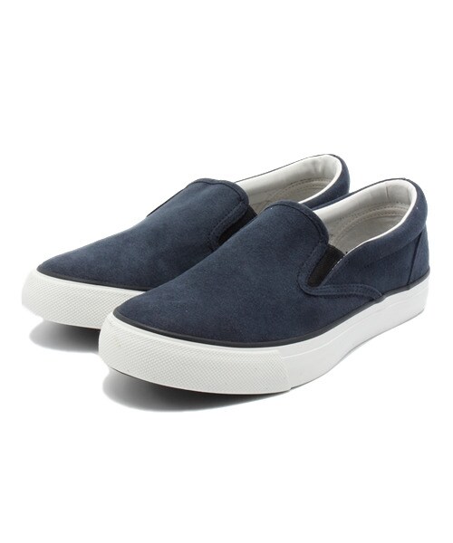 GLOBAL WORK（グローバルワーク）の「ＦＳＵＥＤＥスリッポン（シューズ・メンズ・カモフラ柄09/グレー15/ネイビー88・Ｓ(25～25.5cm)/Ｍ(26～26.5cm)/Ｌ(27～27.5cm)）」の3枚目の写真