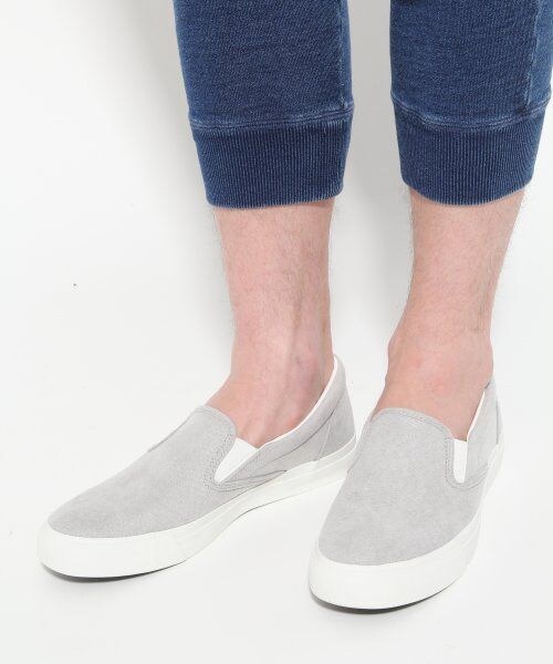 GLOBAL WORK（グローバルワーク）の「ＦＳＵＥＤＥスリッポン（シューズ・メンズ・カモフラ柄09/グレー15/ネイビー88・Ｓ(25～25.5cm)/Ｍ(26～26.5cm)/Ｌ(27～27.5cm)）」の11枚目の写真