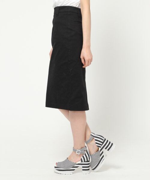 JEANASIS（ジーナシス）の「ミッドカーフペンシルスカート（スカート・レディース・アイボリー/ブラック/ネイビー・S/M）」の4枚目の写真