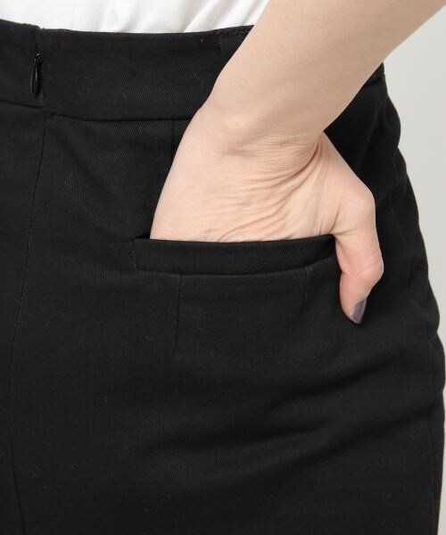 JEANASIS（ジーナシス）の「ミッドカーフペンシルスカート（スカート・レディース・アイボリー/ブラック/ネイビー・S/M）」の9枚目の写真