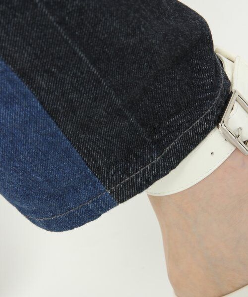 JEANASIS（ジーナシス）の「クレイジーキリカエデニムパンツ（パンツ・レディース・ホワイト系その他/ブルー系その他・S/M）」の7枚目の写真