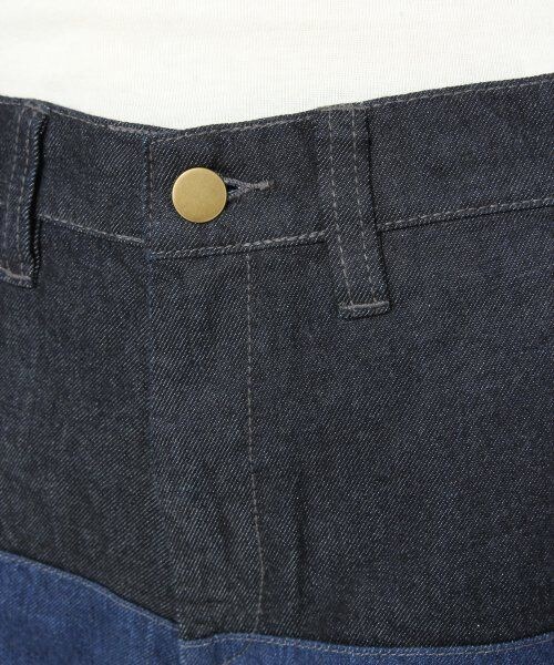 JEANASIS（ジーナシス）の「クレイジーキリカエデニムパンツ（パンツ・レディース・ホワイト系その他/ブルー系その他・S/M）」の5枚目の写真