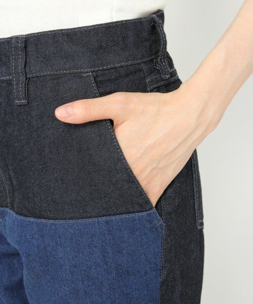 JEANASIS（ジーナシス）の「クレイジーキリカエデニムパンツ（パンツ・レディース・ホワイト系その他/ブルー系その他・S/M）」の6枚目の写真