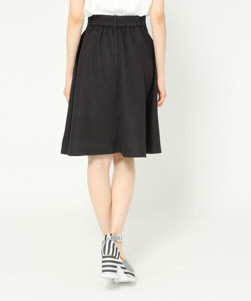 JEANASIS（ジーナシス）の「ミディフレアスカート（スカート・レディース・ブラック/インディゴブルー・FREE）」の4枚目の写真