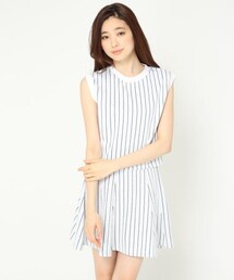 JEANASIS | ピンストセットアップワンピース(ワンピース/ドレス)