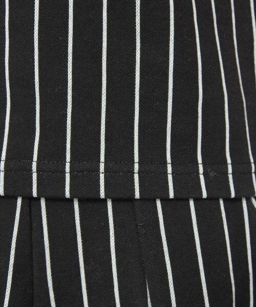 JEANASIS（ジーナシス）の「ピンストセットアップワンピース（ワンピース/ドレス・レディース・ホワイト系その他/ブラック系その他・FREE）」の7枚目の写真