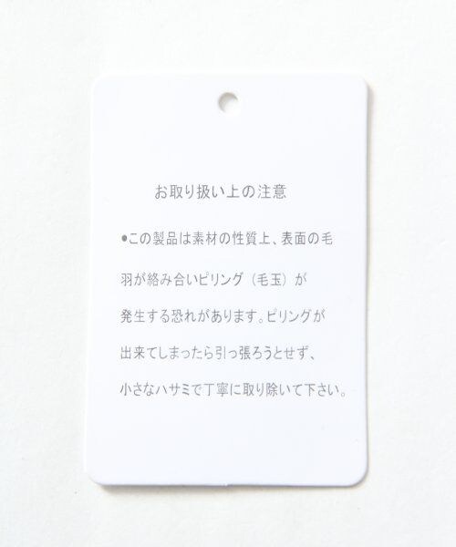 Heather(ヘザー)の「シャーリングジャガードカットソー(トップス・レディース・オフホワイト/ブラック・F)」の14枚目の写真