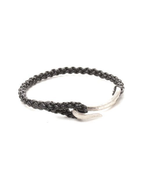 HARE（ハレ）の「ラウンドフックブレス（アクセサリー・メンズ・オフホワイト/ブラック/グレー・ONE SIZE）」の2枚目の写真