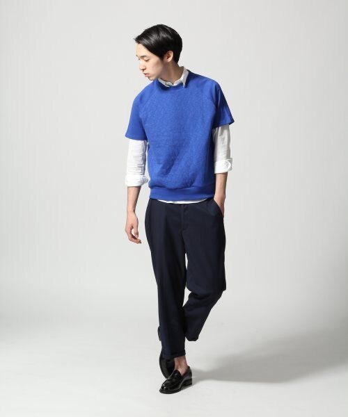 HARE（ハレ）の「キルティングスウェットプルオーバー（トップス・メンズ・オフホワイト/ブラック/ブルー・Ｓ/Ｍ）」の11枚目の写真