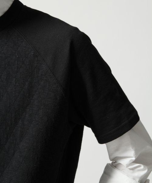 HARE（ハレ）の「キルティングスウェットプルオーバー（トップス・メンズ・オフホワイト/ブラック/ブルー・Ｓ/Ｍ）」の7枚目の写真