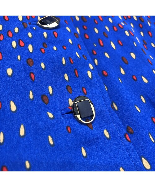 USED（ユーズド）の「Drop pattern blue dress（ワンピース・レディース・その他）」の11枚目の写真