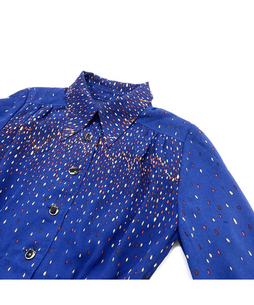 USED（ユーズド）の「Drop pattern blue dress（ワンピース・レディース・その他）」の9枚目の写真