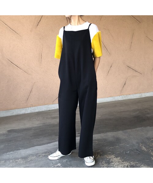 copine（コピン）の「5月13日再入荷！とろみ素材！バックリボンオールインワン【クリックポスト対象商品】（つなぎ/オールインワン・レディース・その他）」の9枚目の写真
