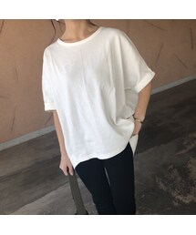copine | ビッグシルエット！サーマルドルマンTシャツ(2color)【クリックポスト対象商品】(Tシャツ/カットソー)