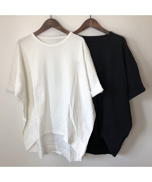 copine(コピン)の「ビッグシルエット!サーマルドルマンTシャツ(2color)【クリックポスト対象商品】(Tシャツ/カットソー・レディース・その他)」の13枚目の写真